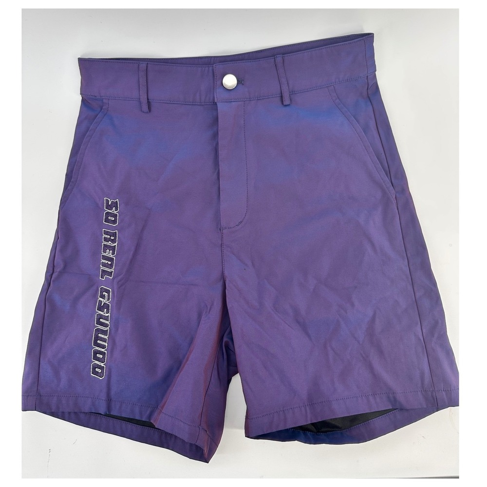 G Cargo M Shop So Real Brilliant Blue‎ Purple Shorts Casual Mens XS 28"  GSUWOO